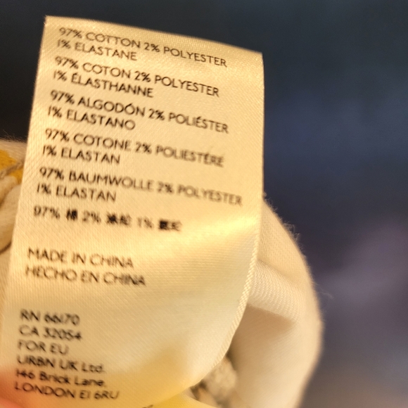 Anthro Pilcro High Rise Denim Slim Striped Cutoff Jean Shorts Small Size 25 - Picture 11 of 14